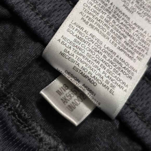 Adidas Youth Medium (10/12) Track Pants Black 3-Stripe Athletic Training Pants - Picture 7 of 7